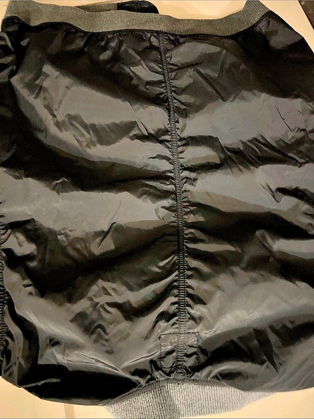 Gap LT WT BOMBER Jacket Black XXL - Picture 8 of 10